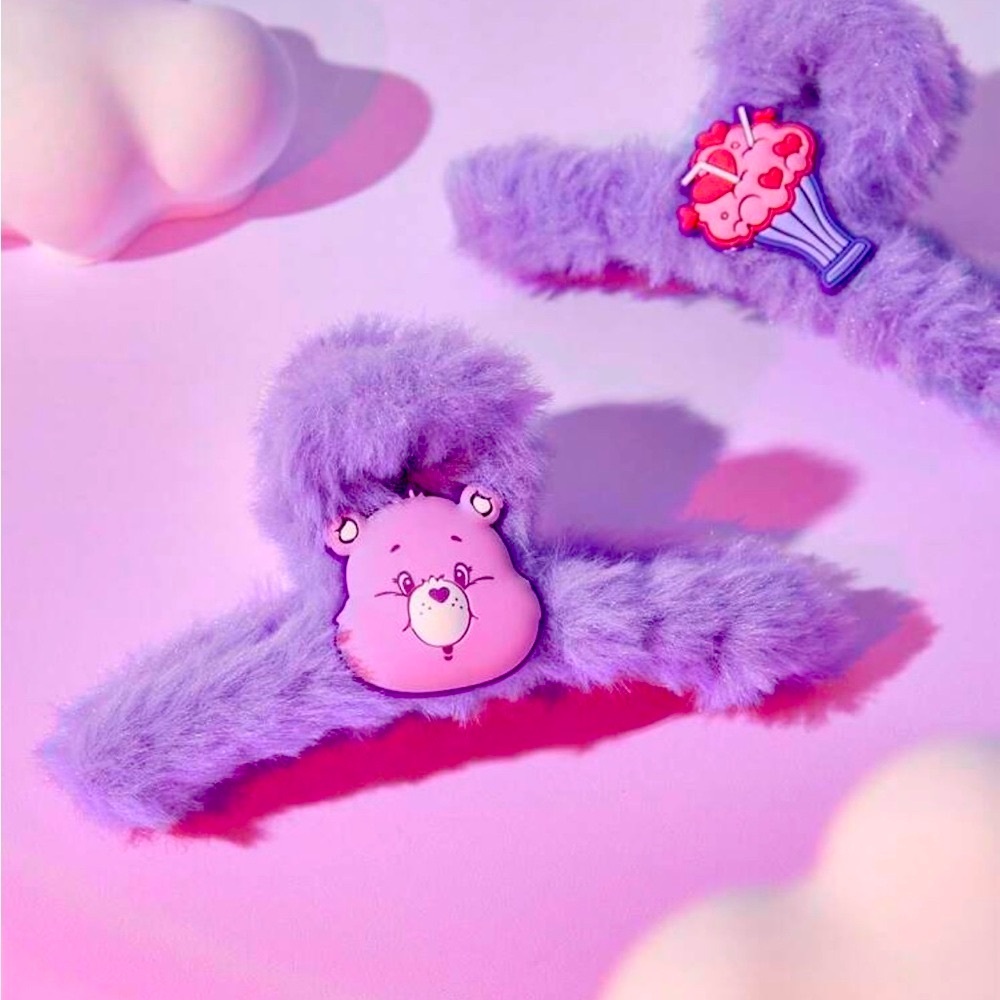 Care Bears Purple Hair Claw Clip